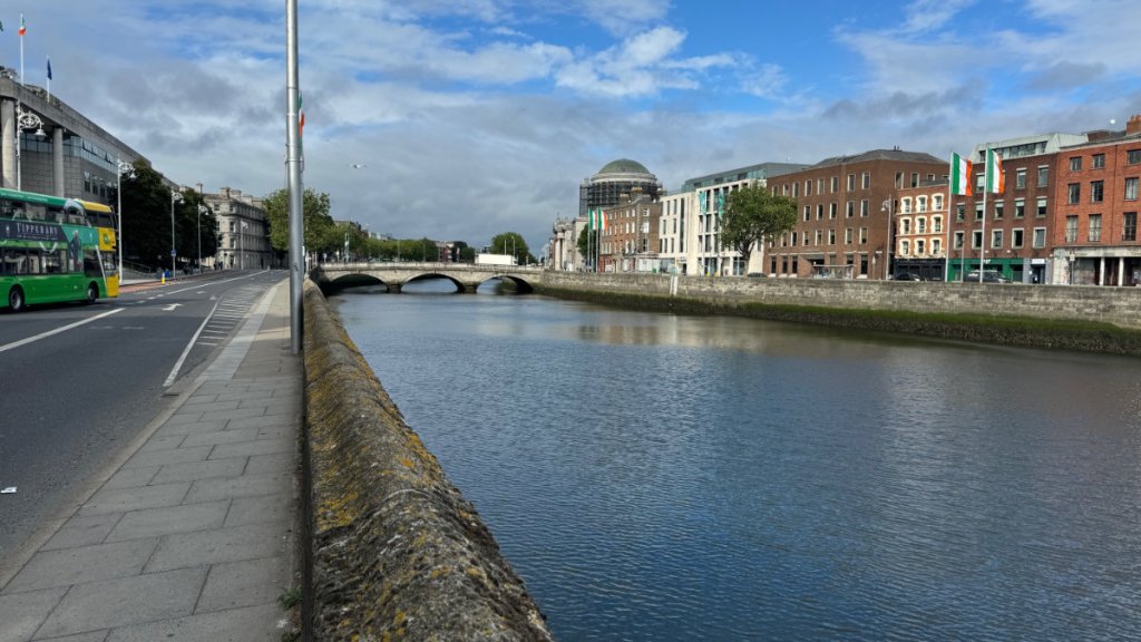 Dublin: a dark pool where rivers&nbsp;meet